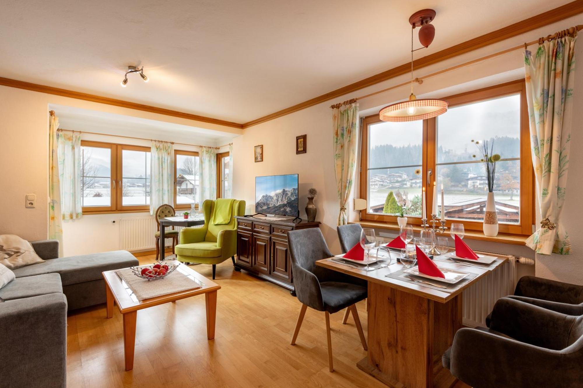 Appartement Steinbock Sankt Johann in Tirol Buitenkant foto